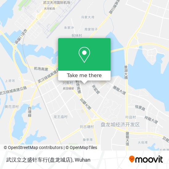 武汉立之盛针车行(盘龙城店) map