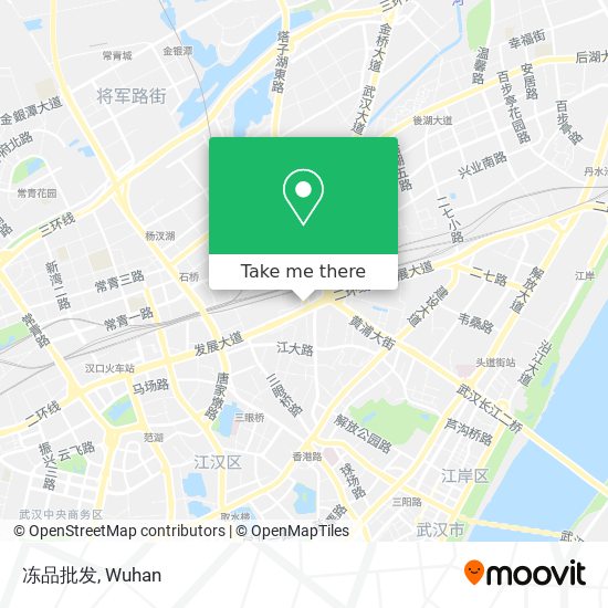 冻品批发 map