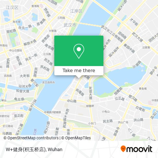 W+健身(积玉桥店) map