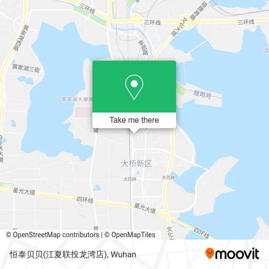 恒泰贝贝(江夏联投龙湾店) map