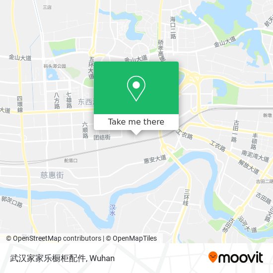 武汉家家乐橱柜配件 map