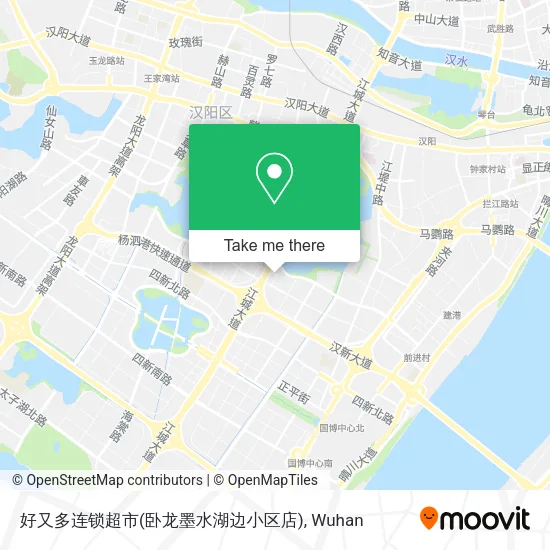好又多连锁超市(卧龙墨水湖边小区店) map