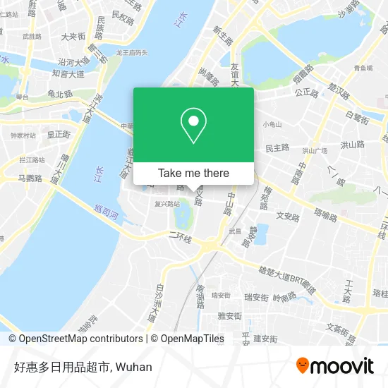 好惠多日用品超市 map