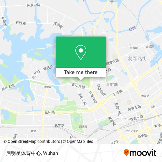启明星体育中心 map