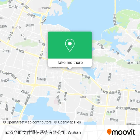 武汉华昭文件通信系统有限公司 map