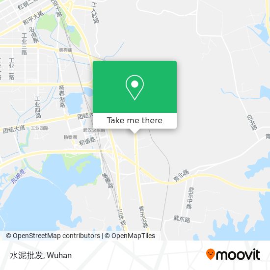 水泥批发 map