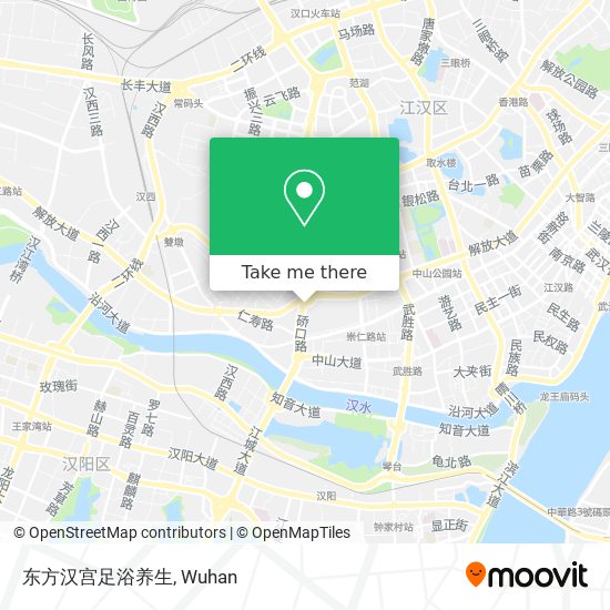 东方汉宫足浴养生 map