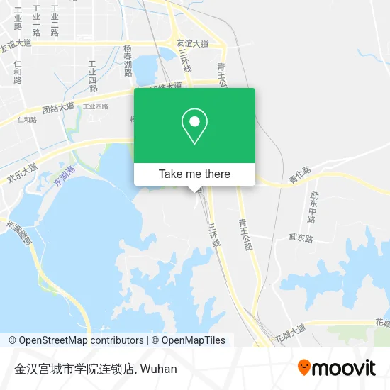 金汉宫城市学院连锁店 map