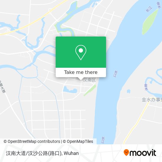 汉南大道/汉沙公路(路口) map