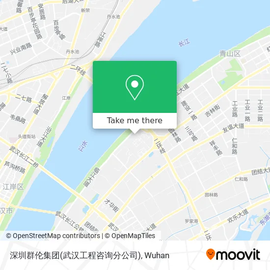 深圳群伦集团(武汉工程咨询分公司) map