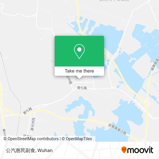 公汽惠民副食 map