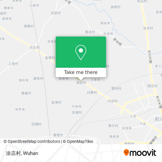 涂店村 map