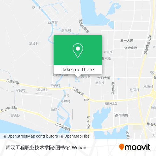 武汉工程职业技术学院-图书馆 map