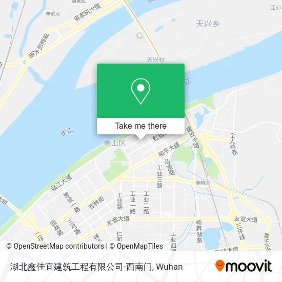 湖北鑫佳宜建筑工程有限公司-西南门 map