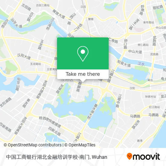 中国工商银行湖北金融培训学校-南门 map