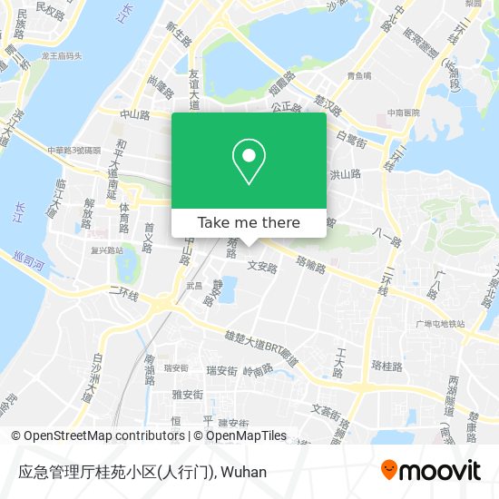 应急管理厅桂苑小区(人行门) map