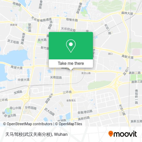 天马驾校(武汉关南分校) map