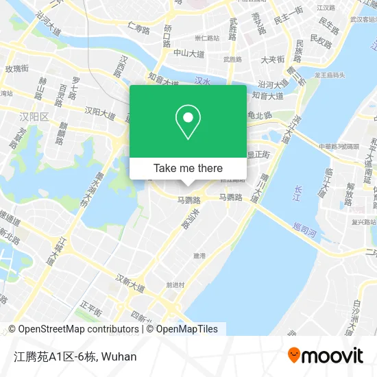 江腾苑A1区-6栋 map