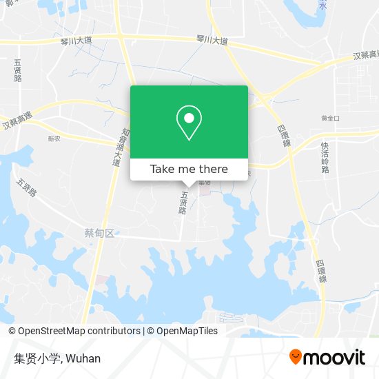集贤小学 map