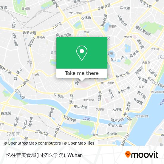 忆往昔美食城(同济医学院) map