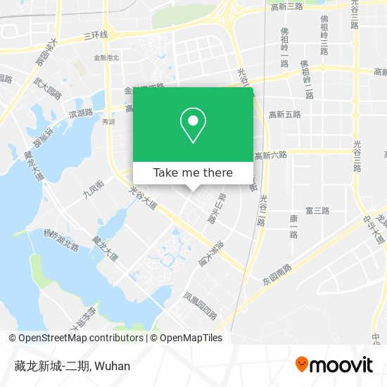 藏龙新城-二期 map