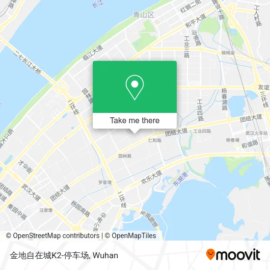 金地自在城K2-停车场 map