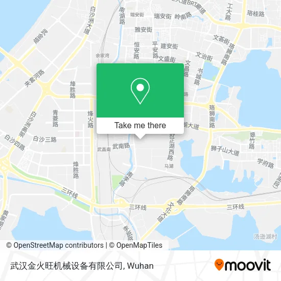 武汉金火旺机械设备有限公司 map