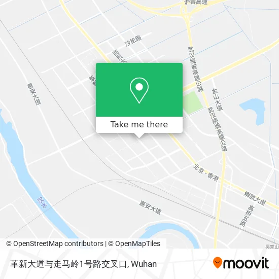 革新大道与走马岭1号路交叉口 map