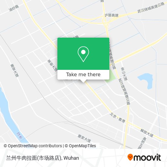 兰州牛肉拉面(市场路店) map