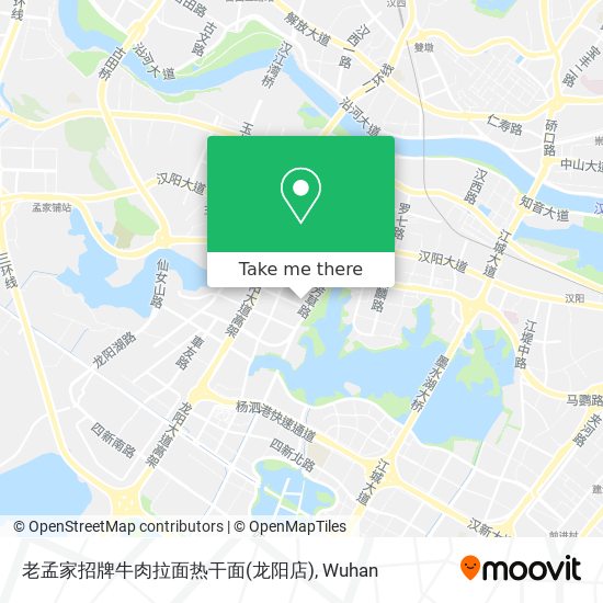 老孟家招牌牛肉拉面热干面(龙阳店) map