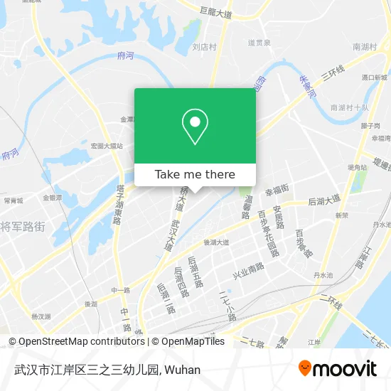 武汉市江岸区三之三幼儿园 map