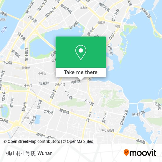 桃山村-1号楼 map