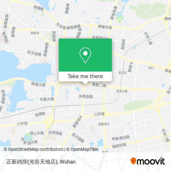 正新鸡排(光谷天地店) map