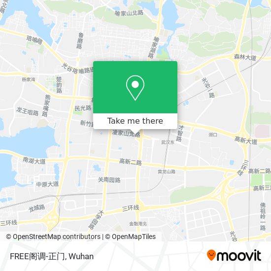 FREE阁调-正门 map