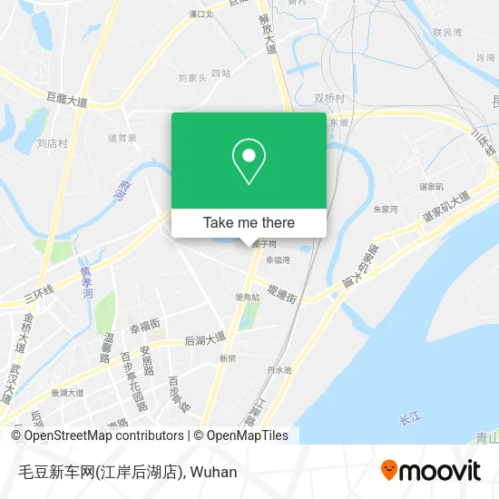 毛豆新车网(江岸后湖店) map