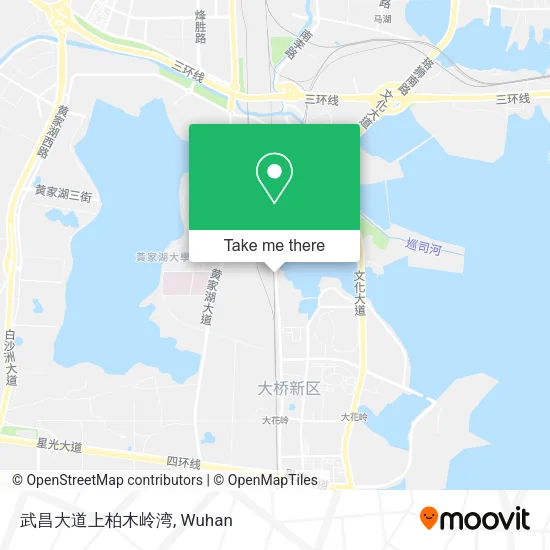 武昌大道上柏木岭湾 map