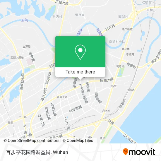 百步亭花园路新益街 map