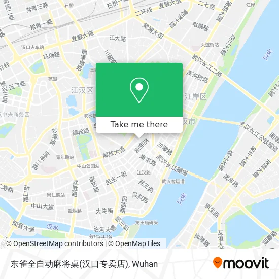 东雀全自动麻将桌(汉口专卖店) map