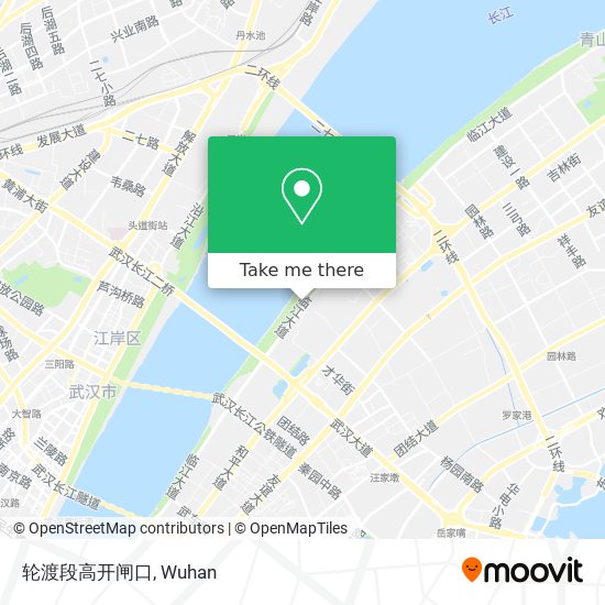 轮渡段高开闸口 map
