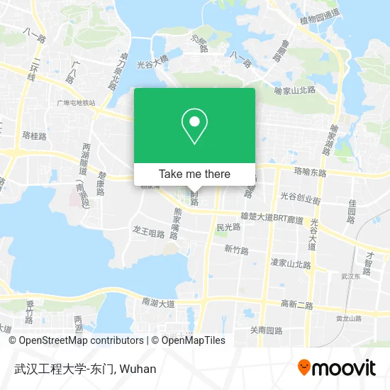 武汉工程大学-东门 map