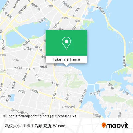 武汉大学-工业工程研究所 map