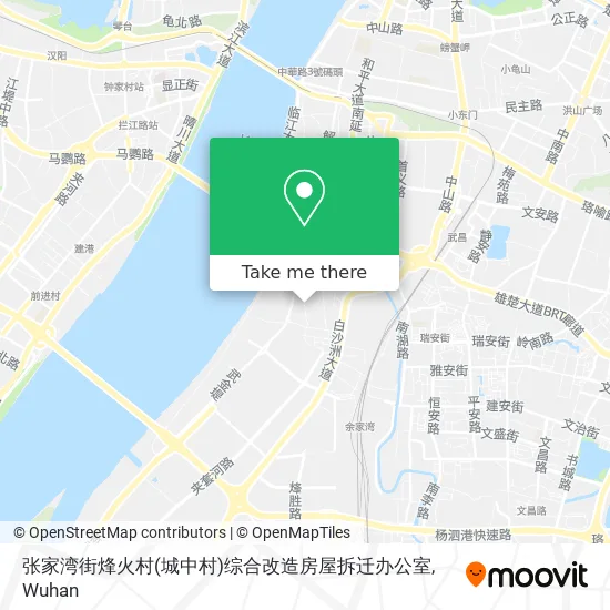 张家湾街烽火村(城中村)综合改造房屋拆迁办公室 map