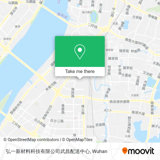 弘一新材料科技有限公司武昌配送中心 map