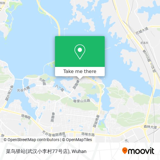 菜鸟驿站(武汉小李村77号店) map