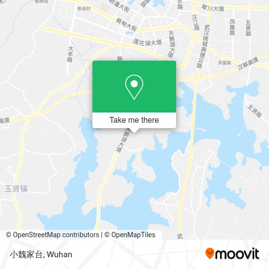 小魏家台 map