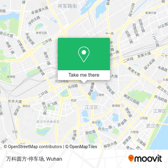 万科圆方-停车场 map