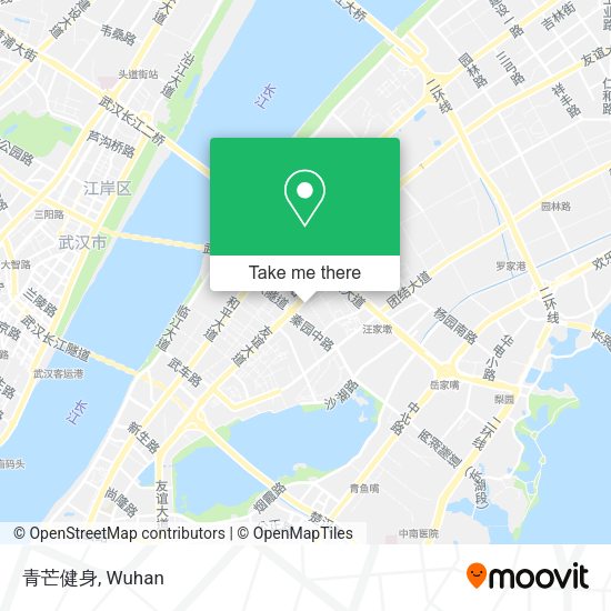 青芒健身 map