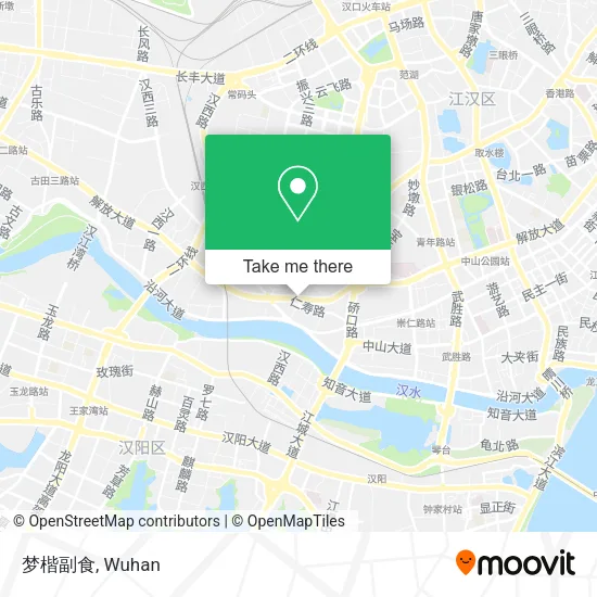 梦楷副食 map