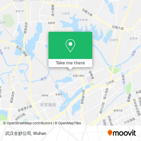 武汉全妙公司 map