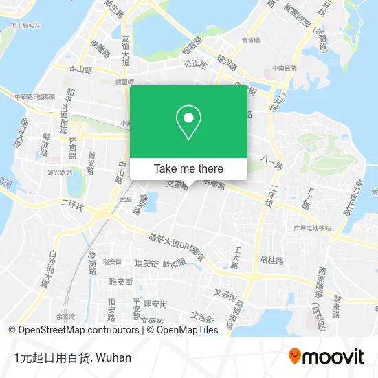 1元起日用百货 map